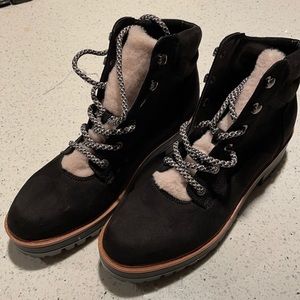 Indigo Rd. Winter Combat Black Boots Size 10M Black